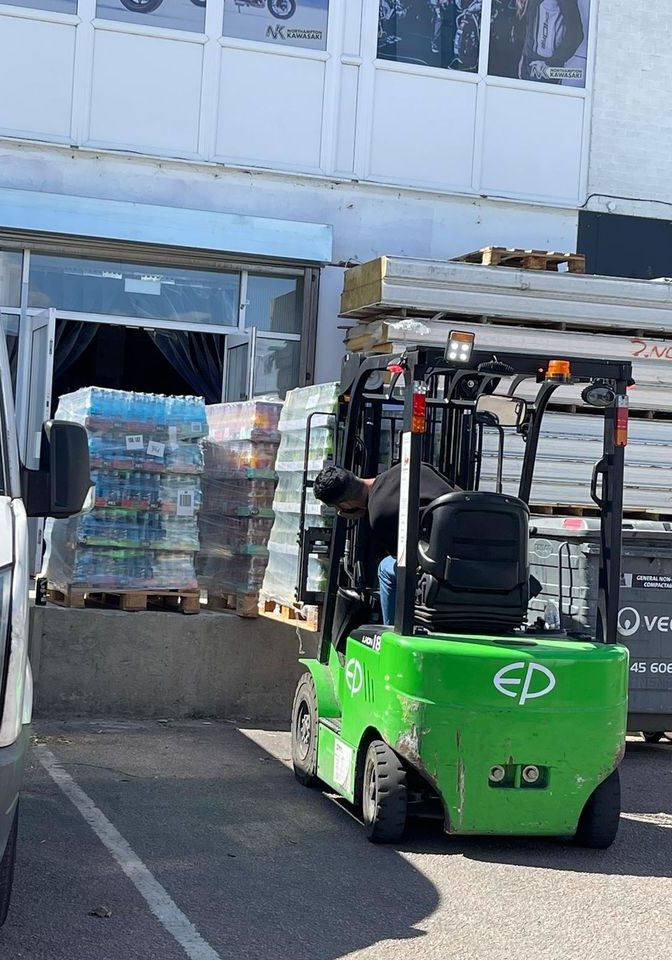 loading pallet deliverys to birmingham